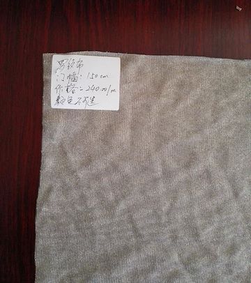 潔爾爽azy-168w納米銀防輻射羅紋銀纖維面(miàn)料布屏蔽效率高手機防輻射防輻射服